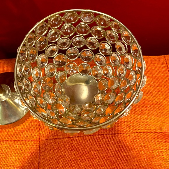 Set of 3 (small, medium, large) Sparkly Tea Light Holders - Picture 2 of 7